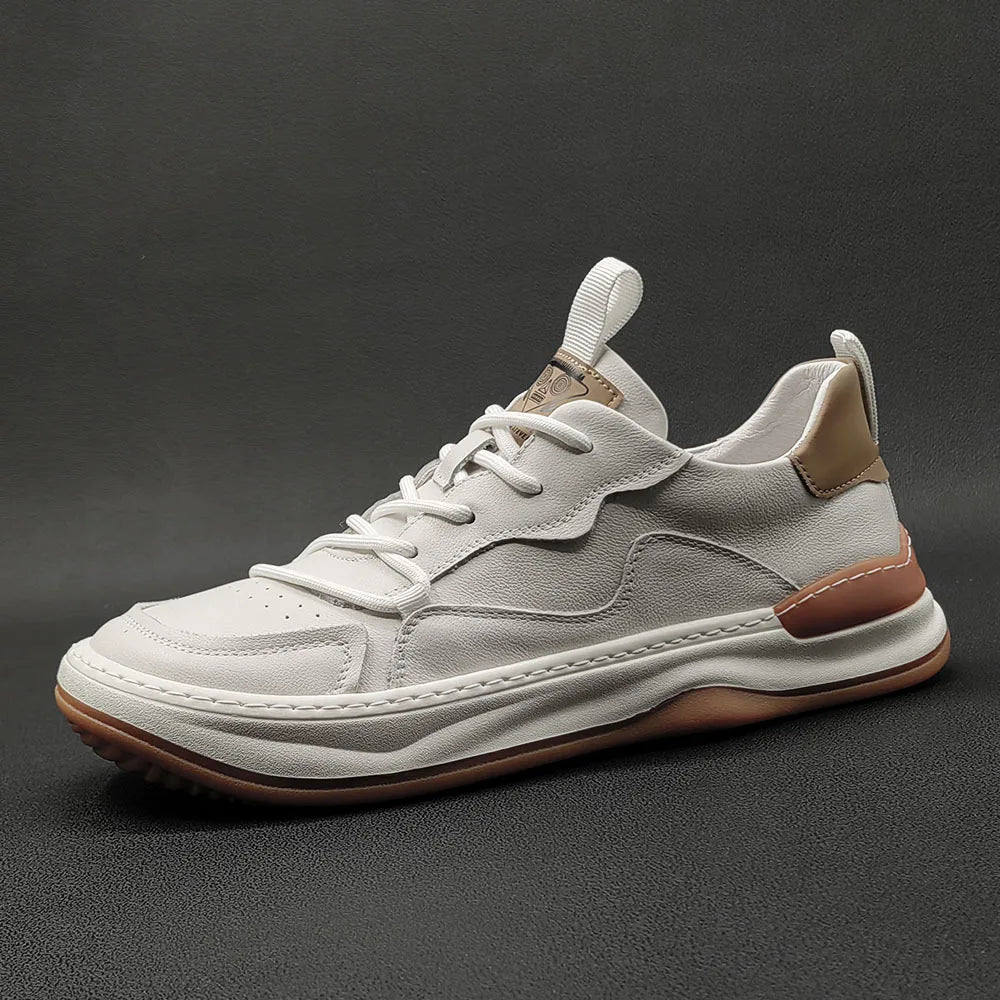 Baskets italiennes cuir noble