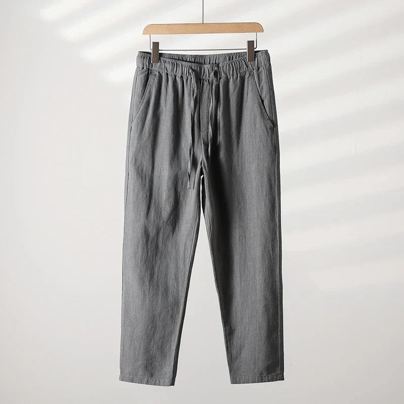 Pantalon d'été en lin confortable