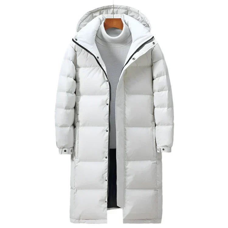 Long manteau d'hiver élégant pour femme