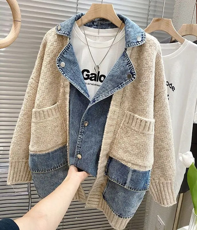Veste en jean tendance Élégante et chic