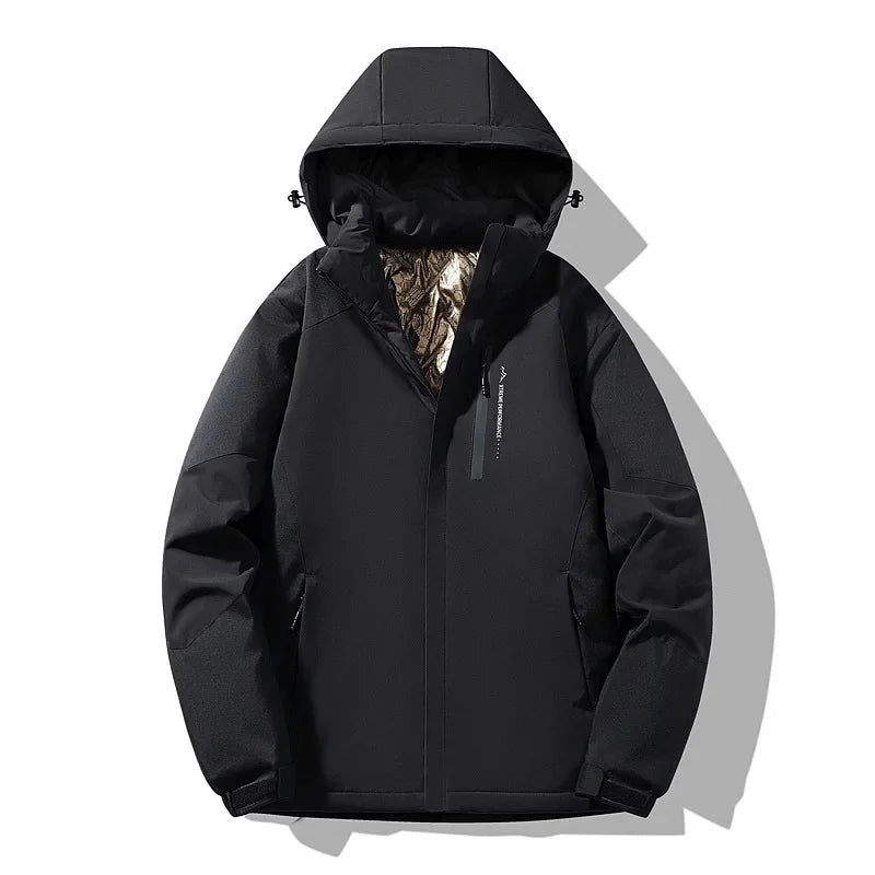 Veste de ski color-block chaude d'hiver pour femme