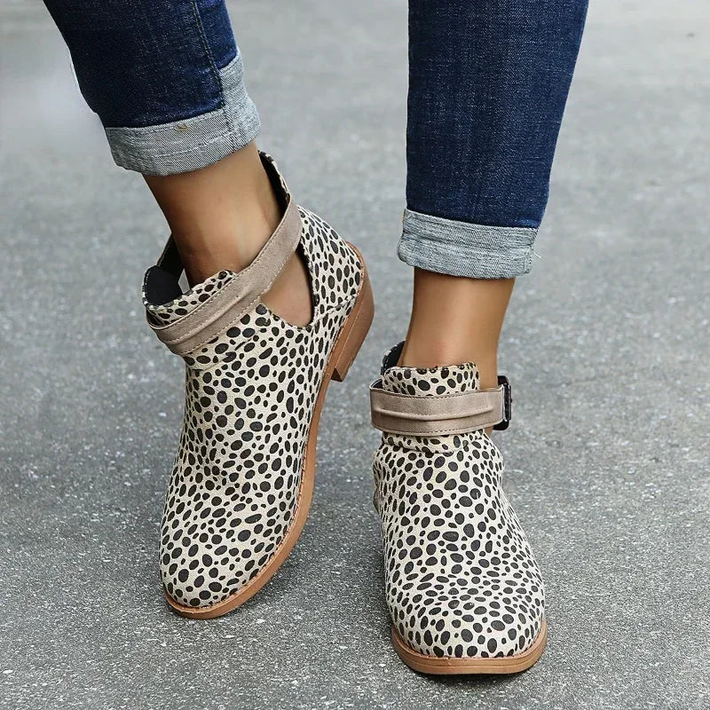 Chaussures Femme Bottines Bout Pointu Réglable