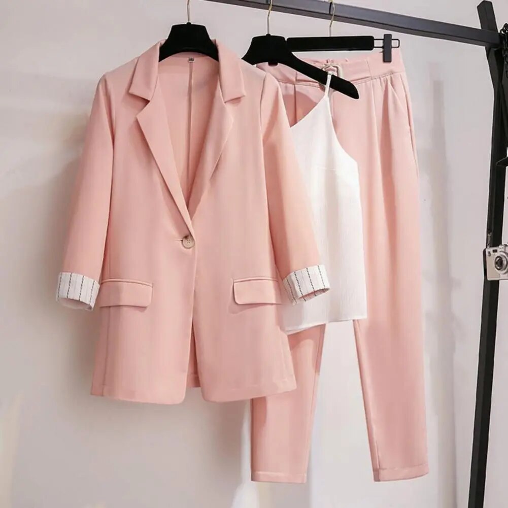 Ensemble Tailleur Femme Élégant Formel