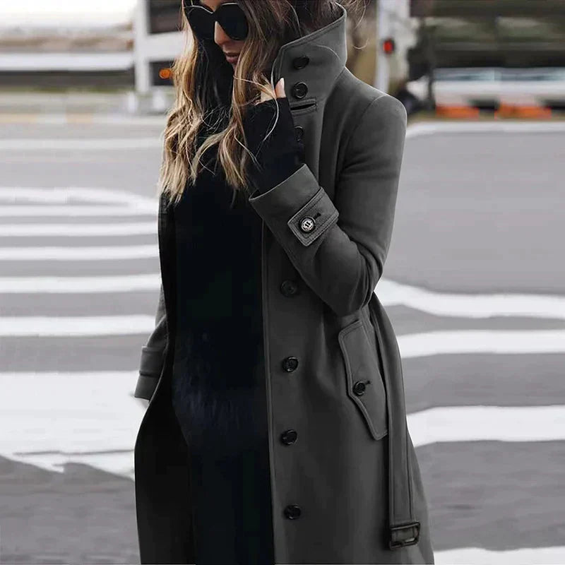 Trench-coat élégant pour femme modèle automne