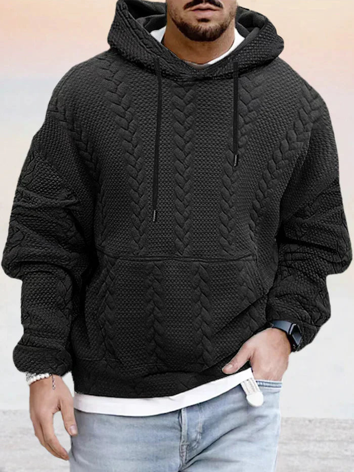 Sweat à capuche oversize doux