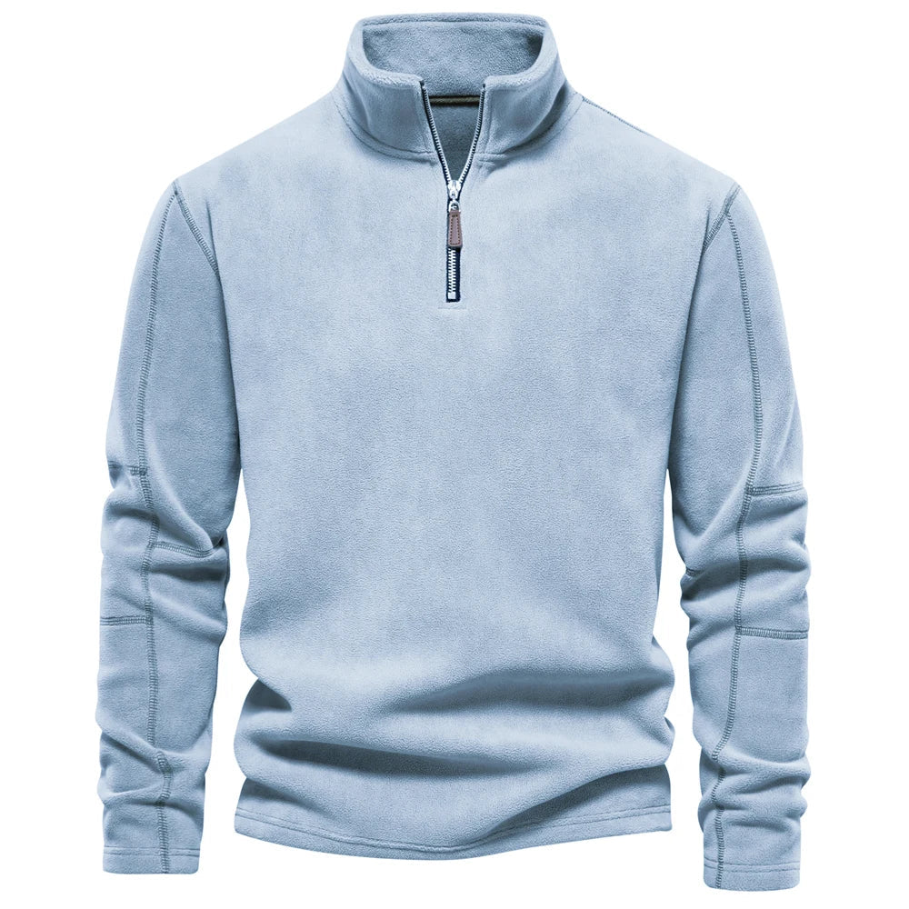 Sweat-shirt en polaire douce, chaud et confortable pour hommes et femmes