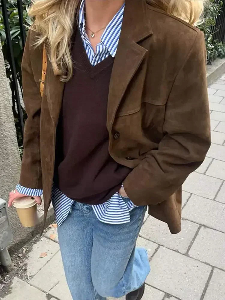 Veste d'automne femme Coupe cintrée Isolante
