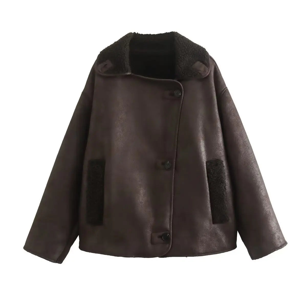 Veste de luxe pour femme, chaude et élégante