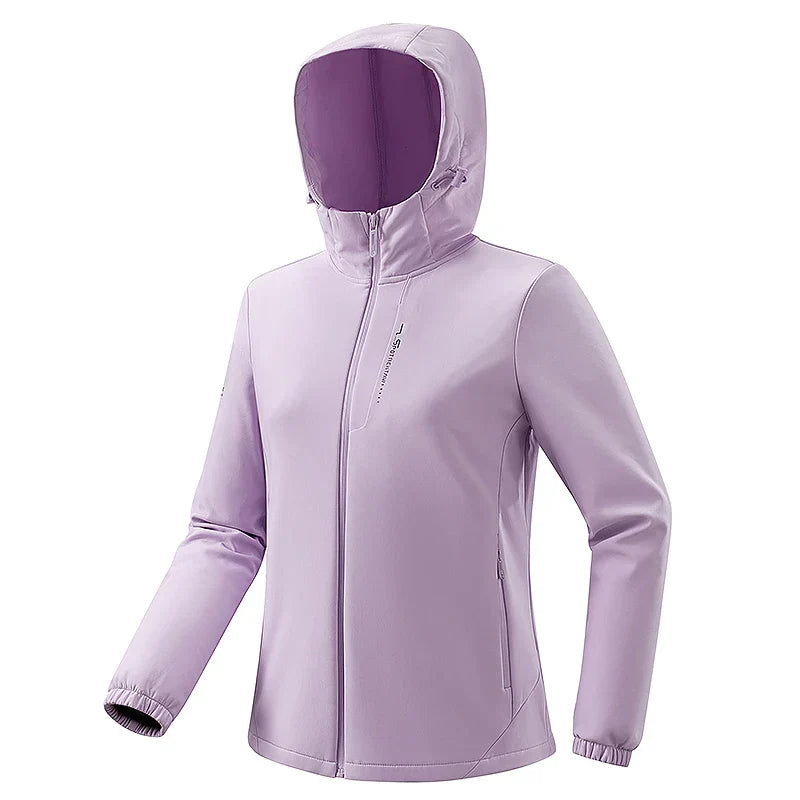 Veste d'hiver imperméable doublée pour femme