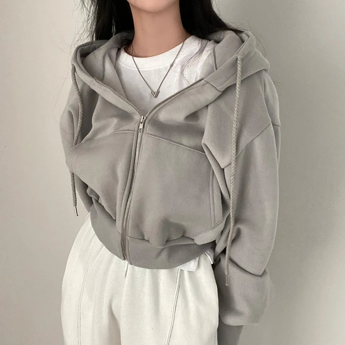 Emy - Sweatshirts zippés grande taille