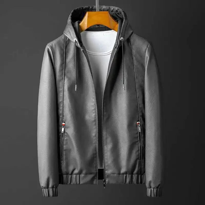 Veste d'hiver en fourrure avec capuche élégante