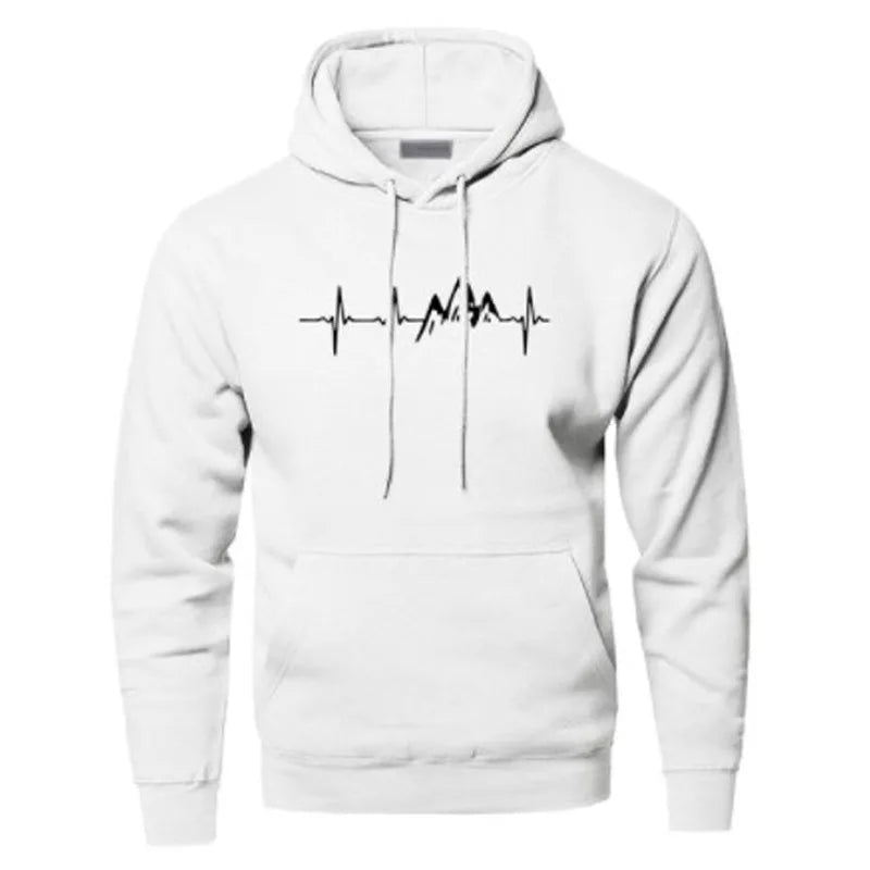 Sweat à capuche tendance coton polyester confort