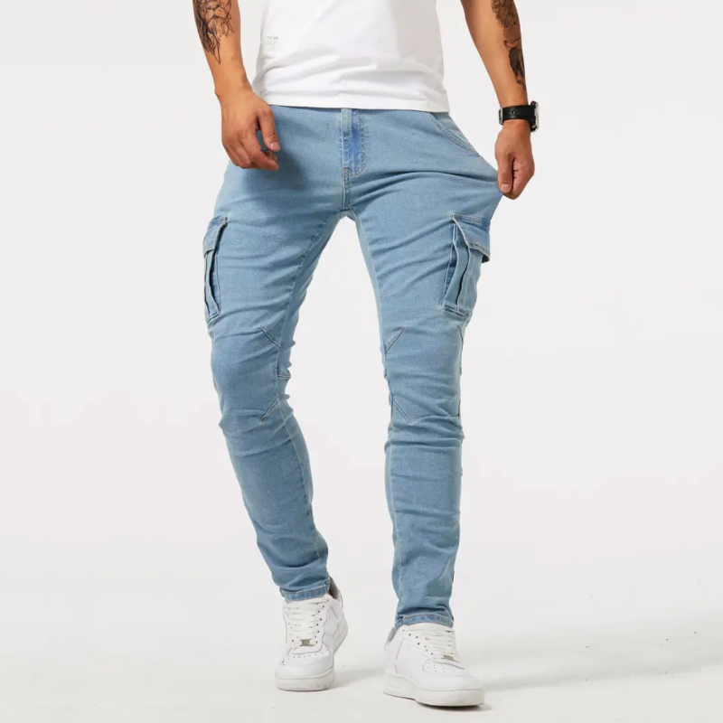 Jean homme coupe slim stretch