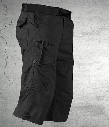 Shorts cargo élastiques confortables pour homme