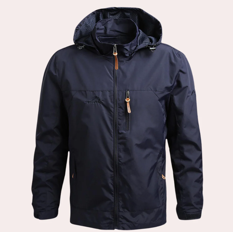 Veste pour homme élégante, résistante aux intempéries, pour l'extérieur