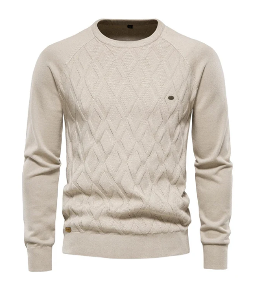 Jasper - Pull en maille slim fit