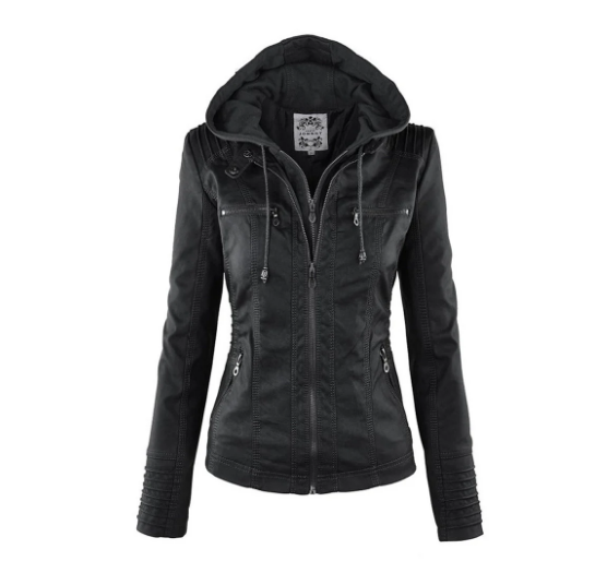 Veste femme imperméable à capuche