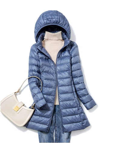Veste d'hiver légère pour femme, chaude et isolée