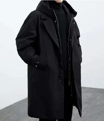 Trench-coat homme XXL imperméable à capuche