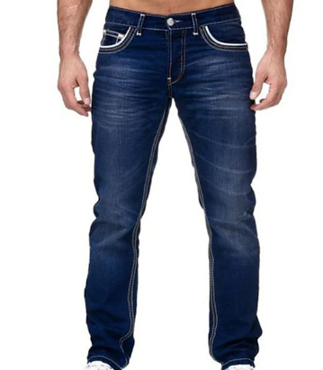 Jean homme Coupe Droite Denim Classique