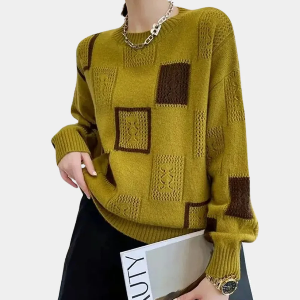 Pull pour femme qualité luxe design élégant