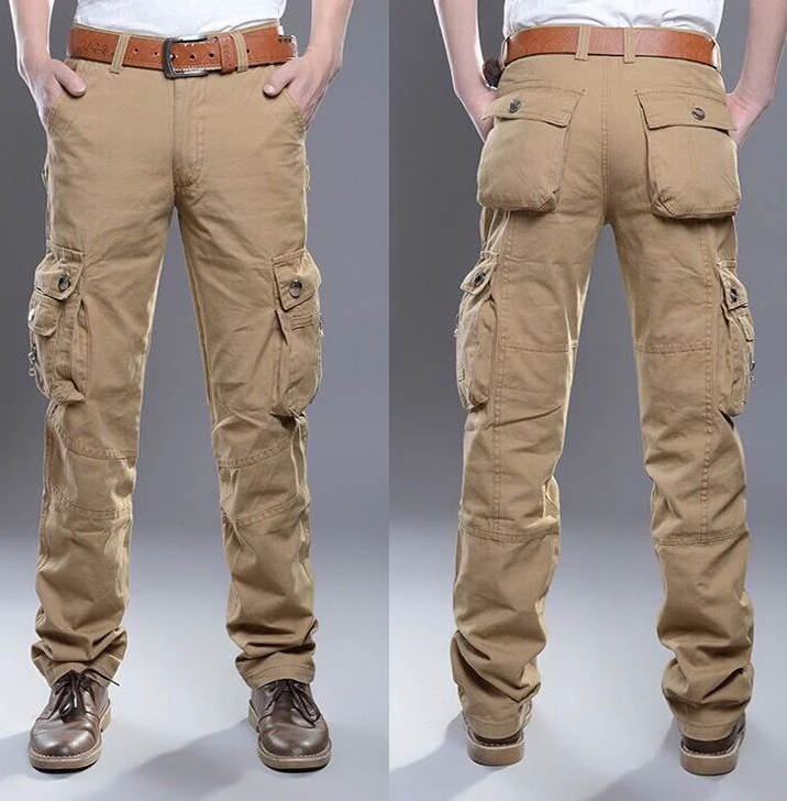 Pantalon de travail robuste pour homme style militaire