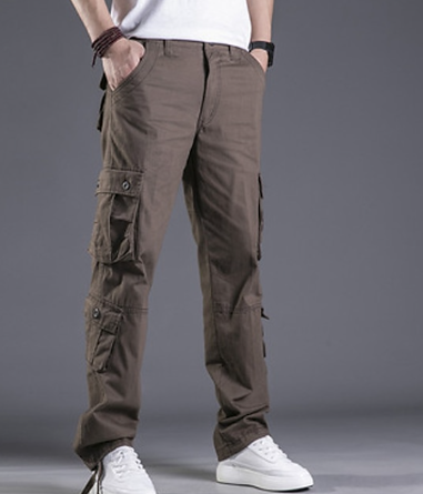 David - Pantalon cargo homme élégant et tendance