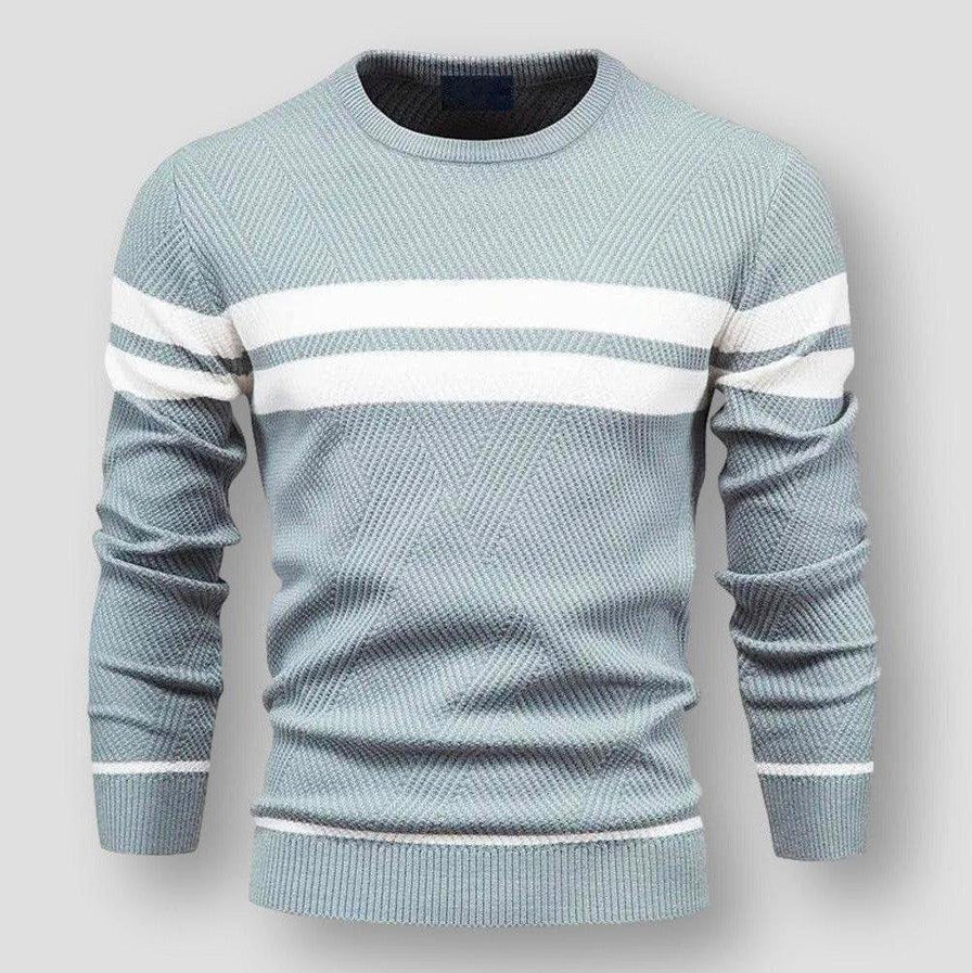 Pull-over Homme Doux Rayé