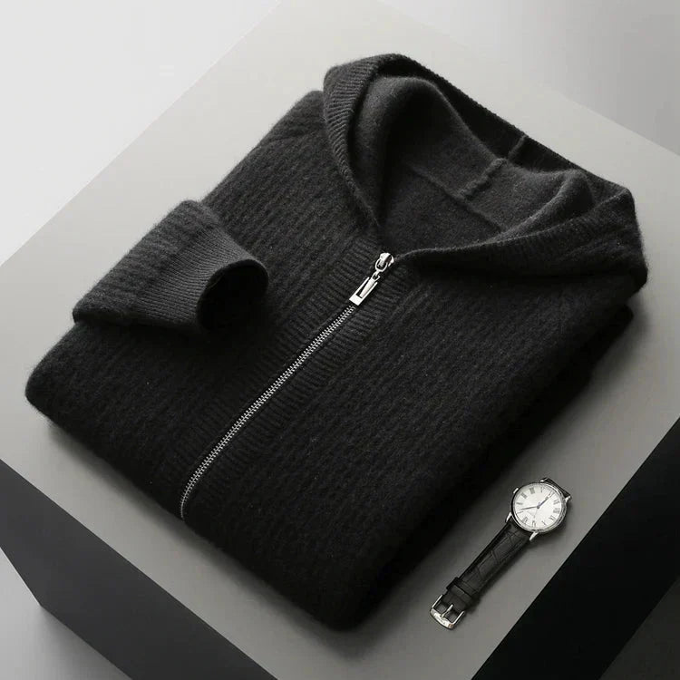 Sweat à capuche en cachemire doux pour femmes