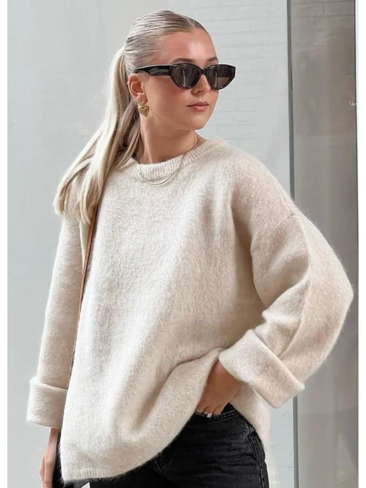 Gros pulls en maille oversize pour femme