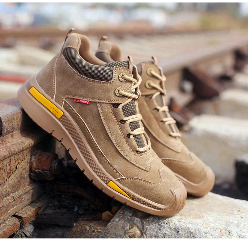 Chaussures de travail étanches antidérapantes pour hommes