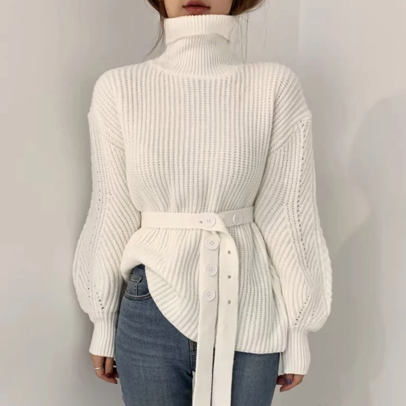 Pull à col roulé femme Doux & Confortable
