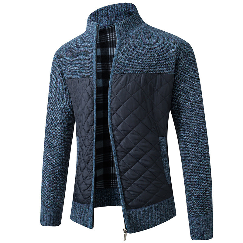 Doudoune matelassée zippée homme