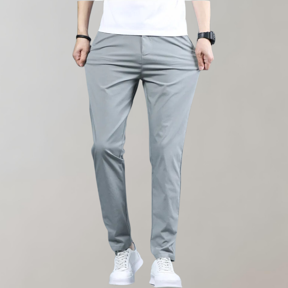 Pantalon skinny homme élastique style chino
