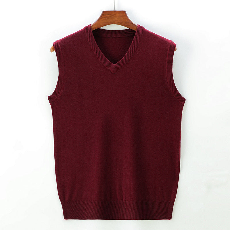 Gilet homme col V sans manches