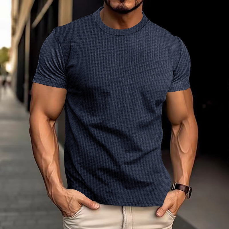 T-shirt homme manches courtes uni