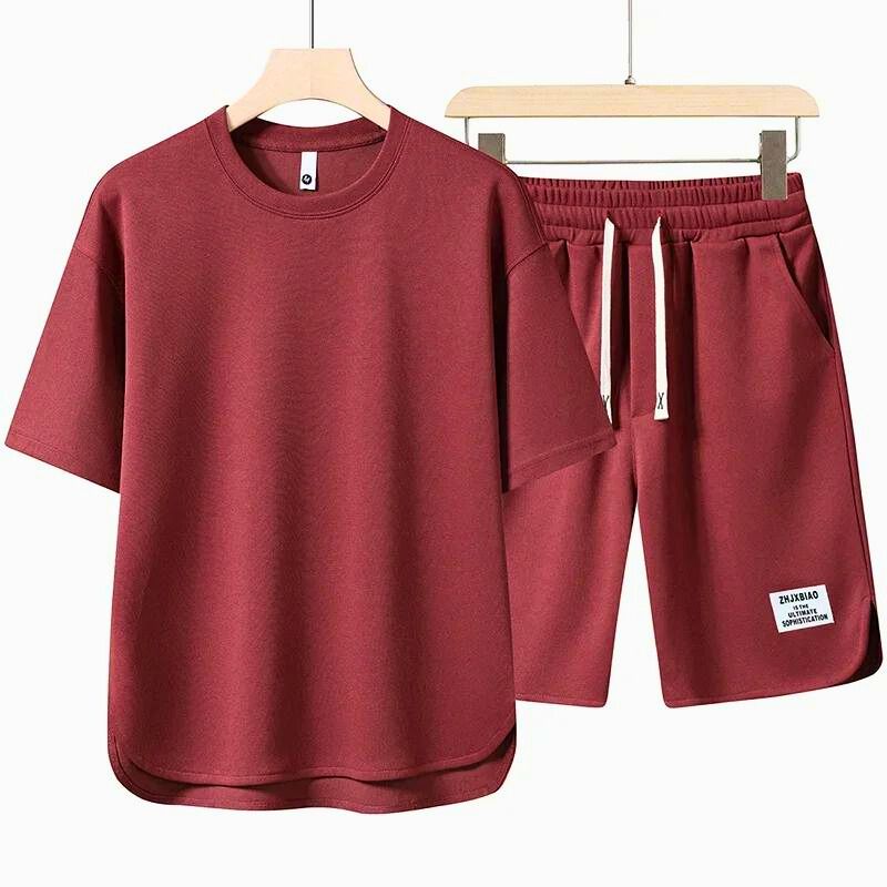Ensemble décontracté t-shirt et short pour homme