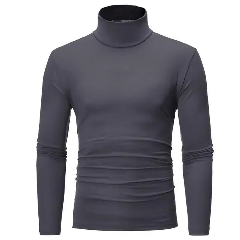 T-shirt basique à manches longues pour homme