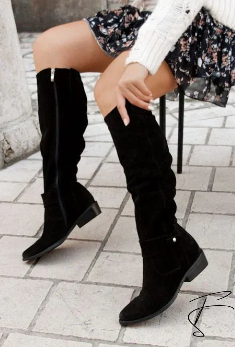 Bottes confortables pour femme Moderne Chic