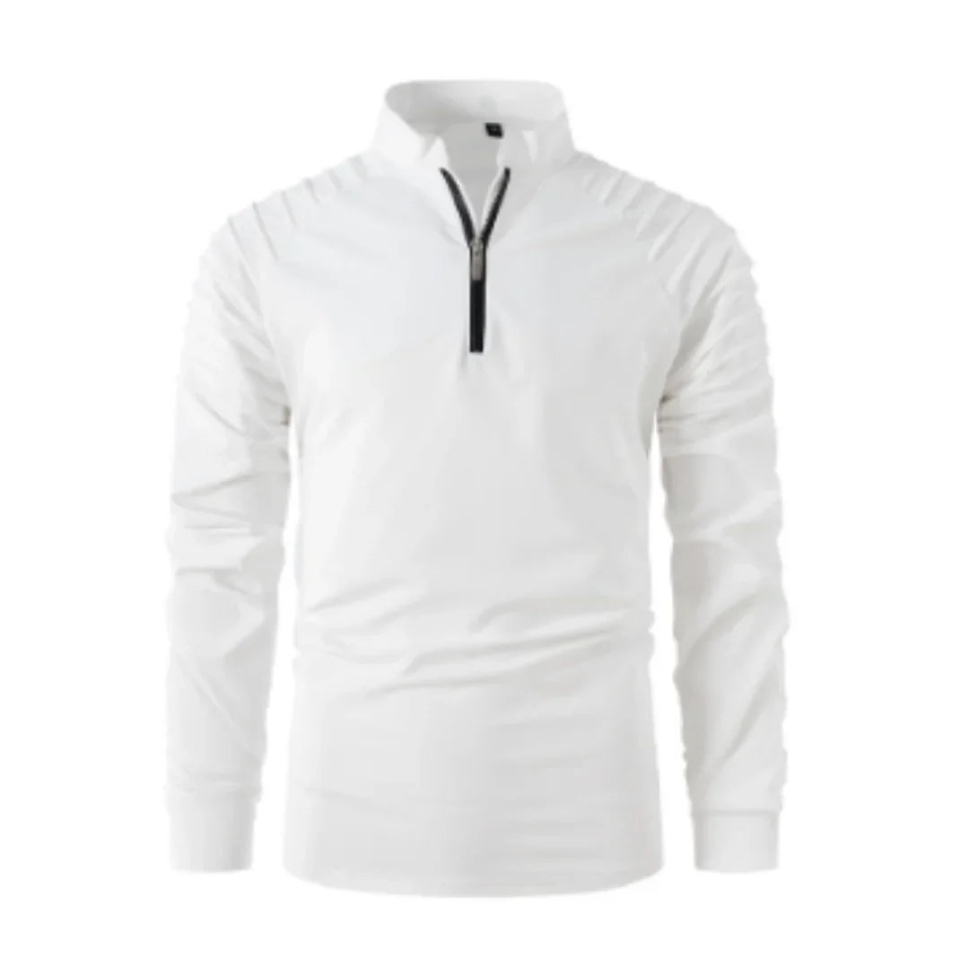Pull-over homme à manches longues chaud en tricot léger