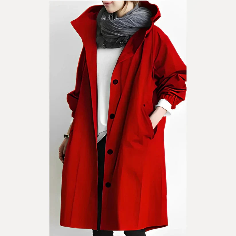 Blesyn - Veste coupe-vent imperméable avec capuche