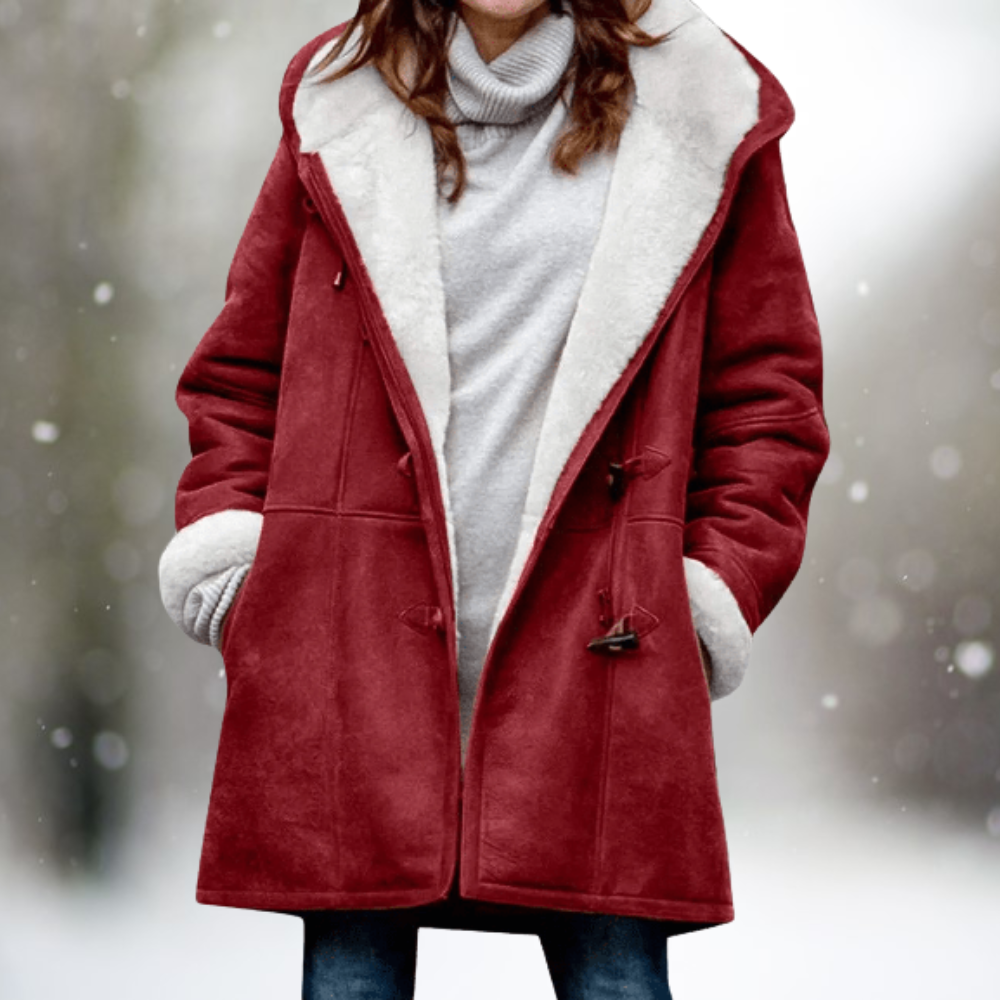 Veste polaire chaude imitation daim