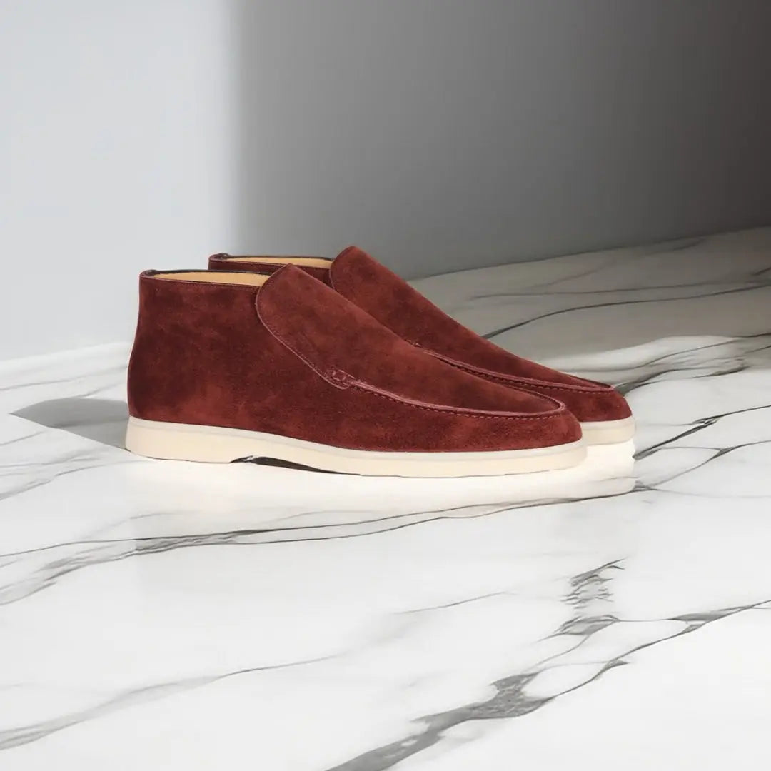 Mocassins homme coupe étroite modernes à enfiler