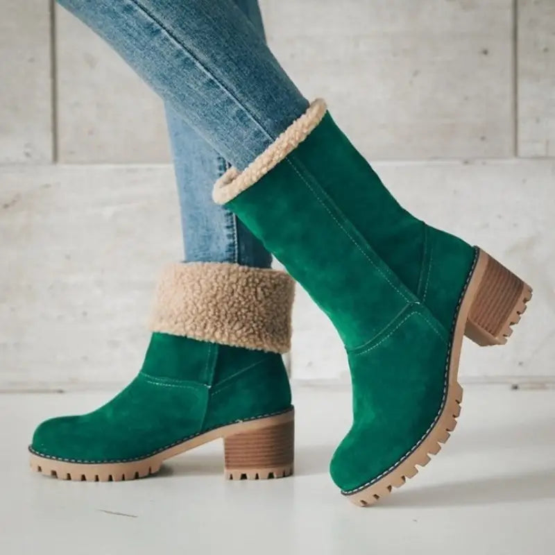 Bottes d'hiver femme antidérapantes imperméables