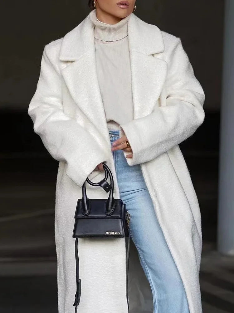 Manteau Femme Grande Taille Moderne Élégant