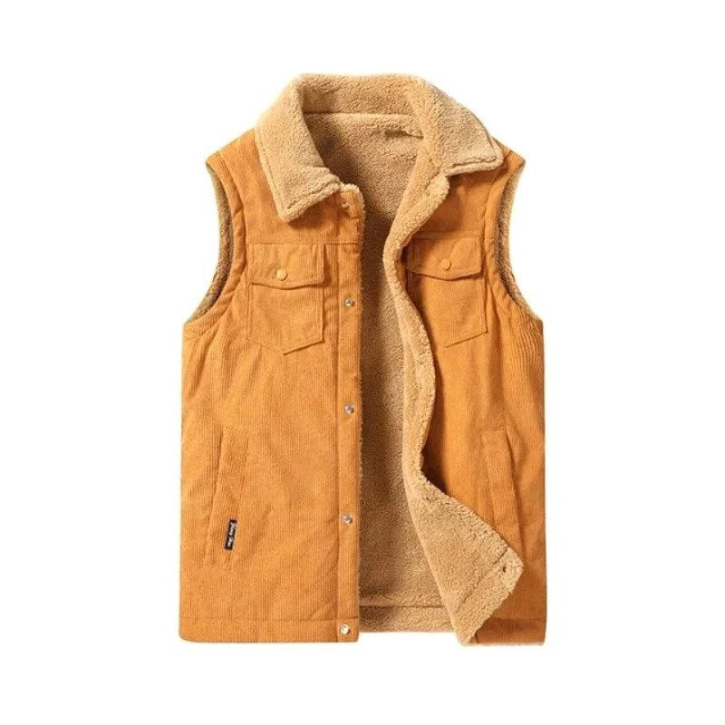 Veste de randonnée laine d'agneau chaude isolée