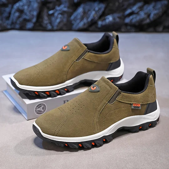 Chaussures de randonnée pour hommes, confortables avec semelle en caoutchouc