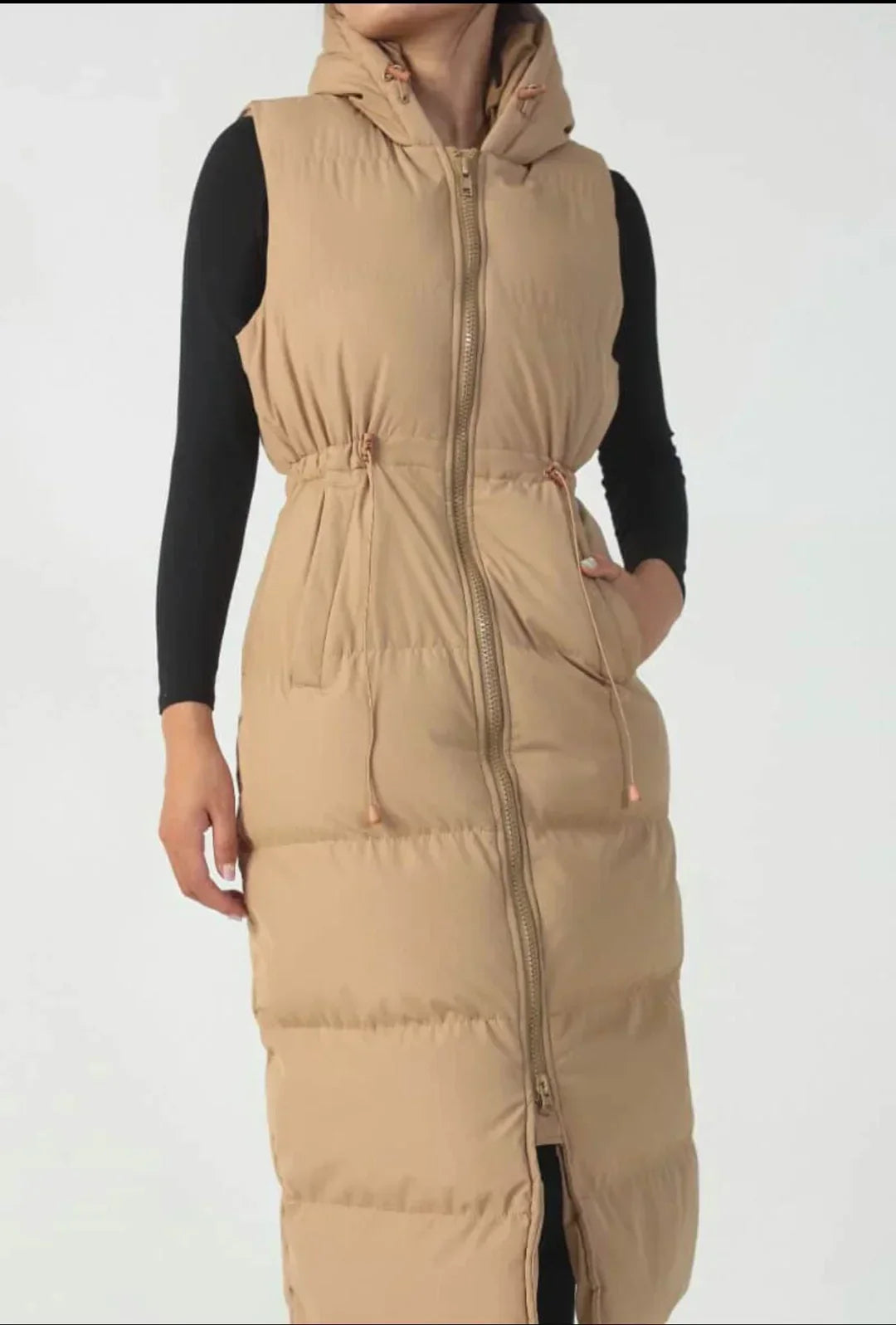 Kupferfarbene Weste Modern Cut - IdealeKleiden