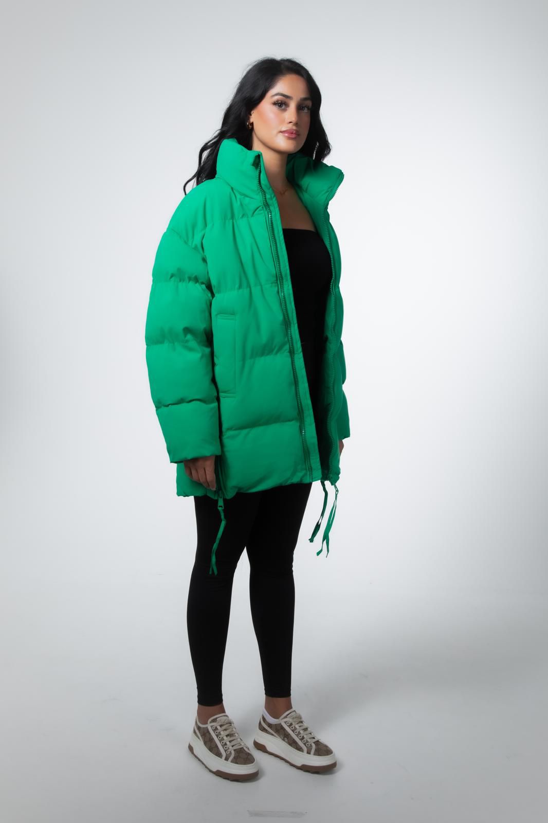 Blouson homme métallique cuivre noir vert