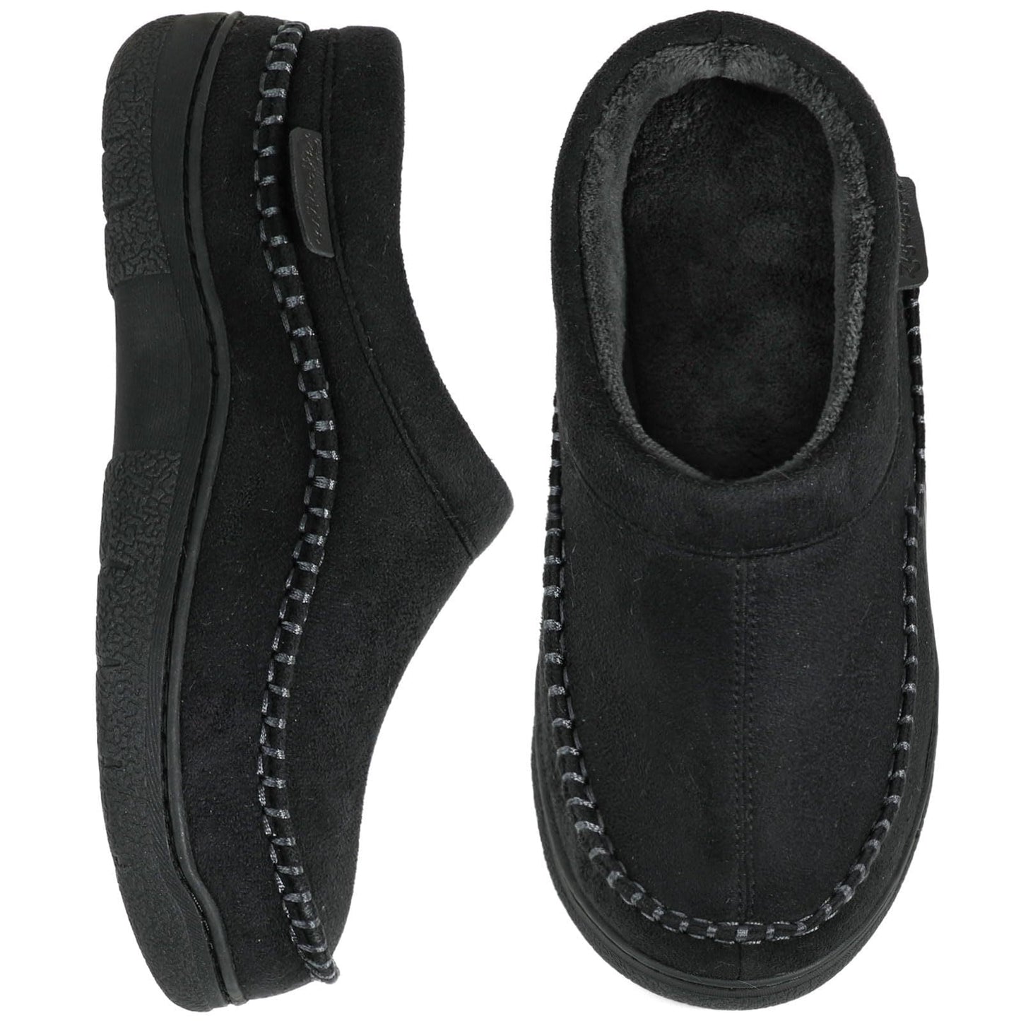 Pantoufles chaudes en fourrure pour hommes
